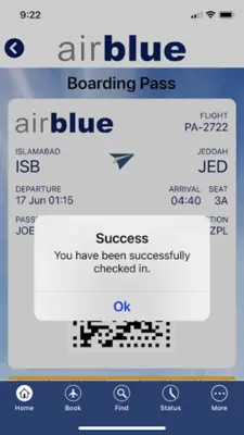 Airblue android App screenshot 1